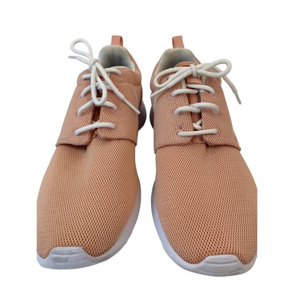 Nike Womens Roshe One Coral Stardust Knit Sneakers 844994-603 Size 10 E9057 - Picture 8 of 9